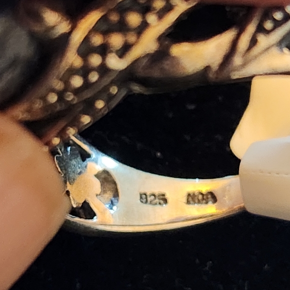 Kyanite 10.3ct in 925 Silver. Size 10 - Picture 6 of 7